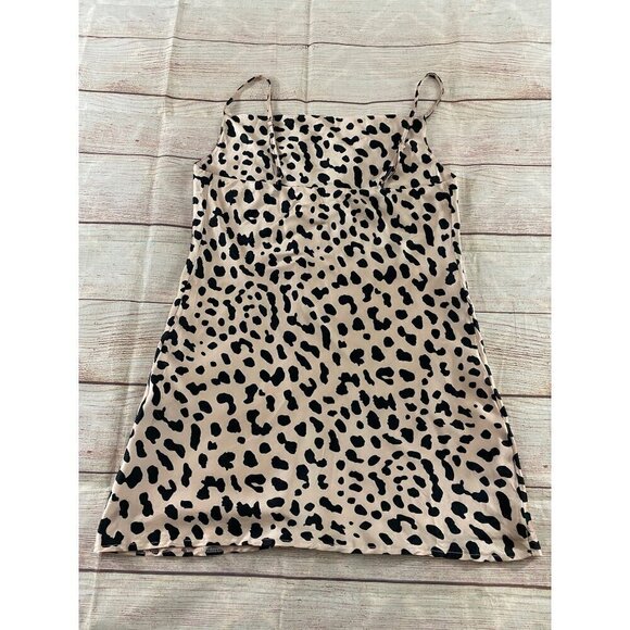 Polly Women's Maya Animal Print Mini Dress - 8 - Picture 9 of 13